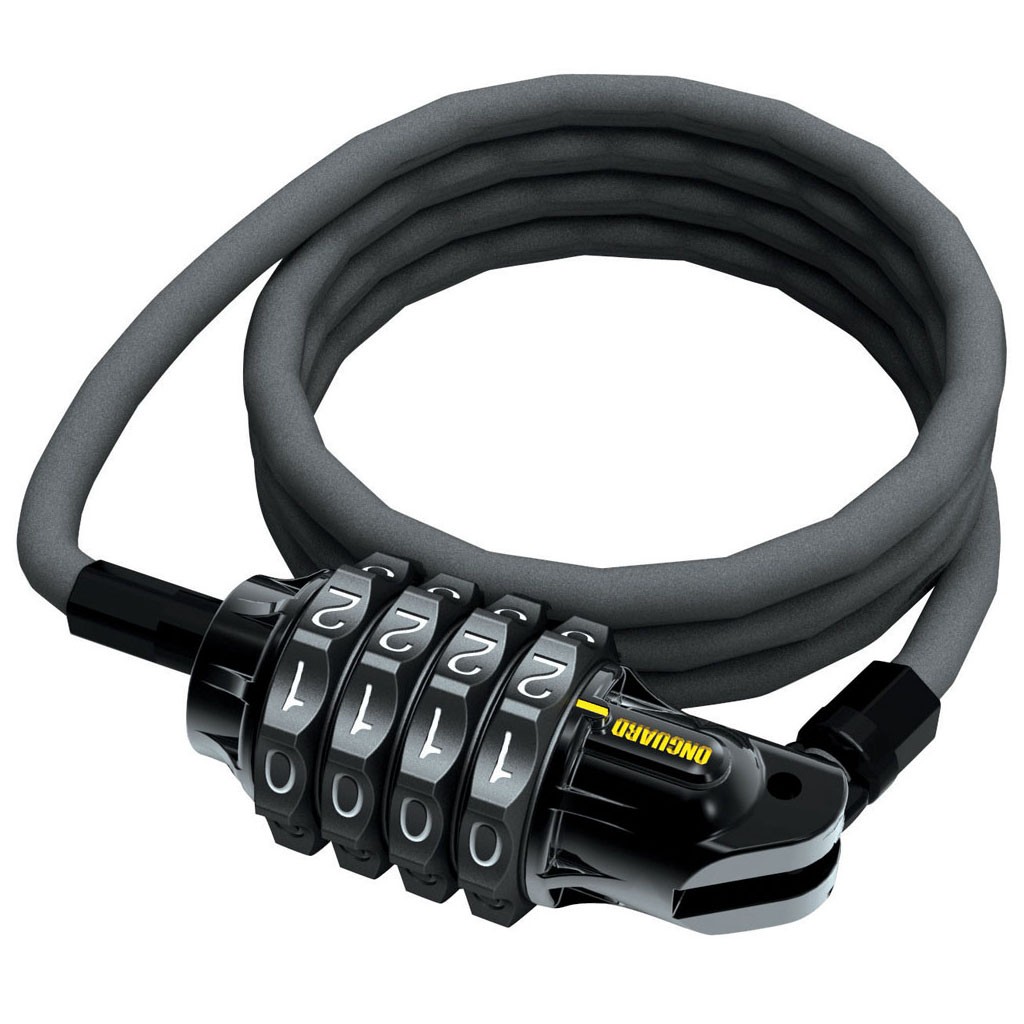 OnGuard Terrier Glow Combo Cable Lock 1828mm x 10mm - Lightweight, Secure