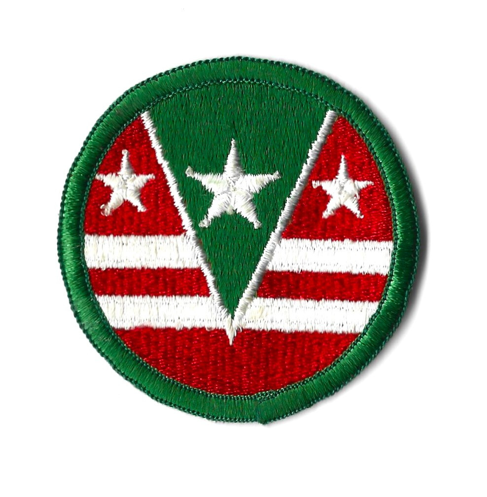 124th Army Reserve Command Military Patch Embroidered Insignia US Vietnam Era