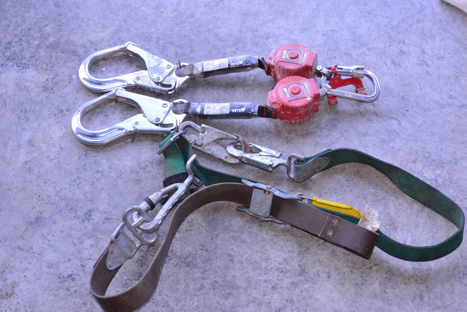 Twin Miller Turbo Lite MFL- 12- Z7/6FT Fall Gear + STRAP  Heavy Duty Climb Gear