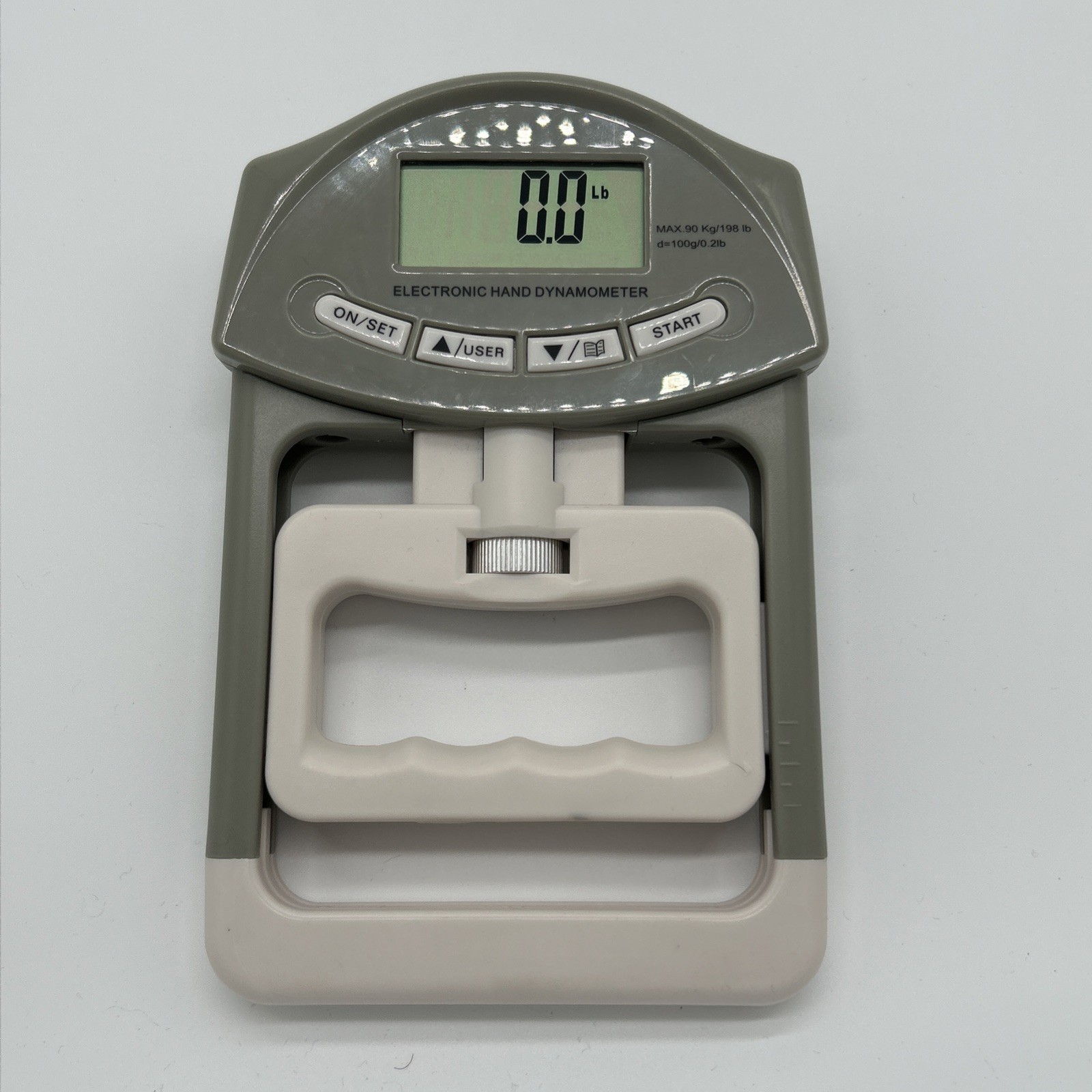 Digital Hand Dynamometer Grip Strength Measurement Meter LED tested