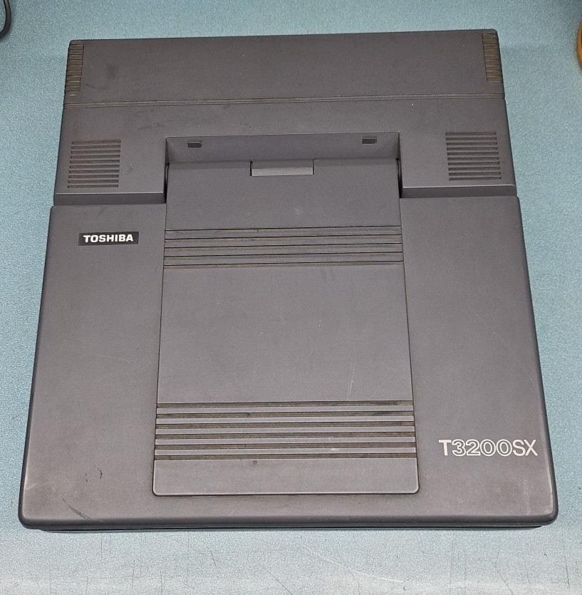 Toshiba T3200SX /120 System Unit Luggable Laptop Orange Gas-Plasma VGA   PARTS!!