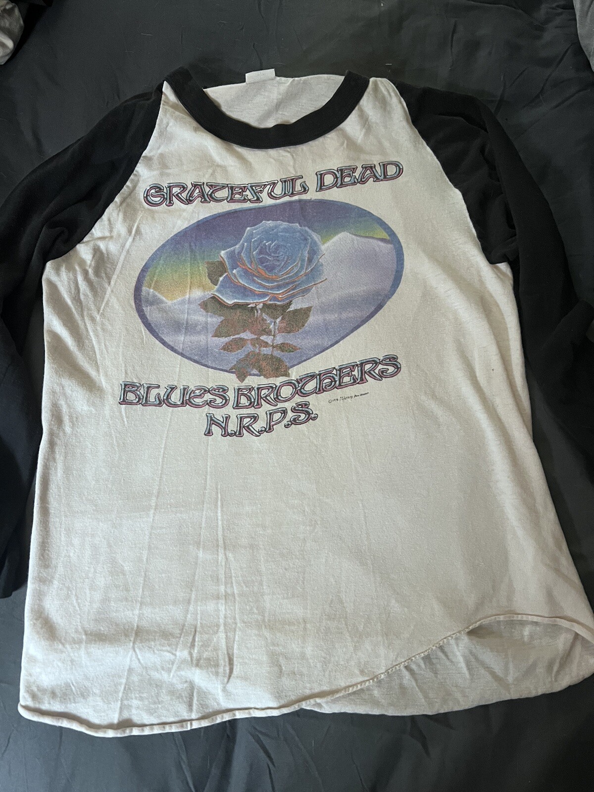 VTG 1978 GRATEFUL DEAD BLUES BROTHERS NRPS NYE DEADSTOCK WINTERLAND SHIRT Med