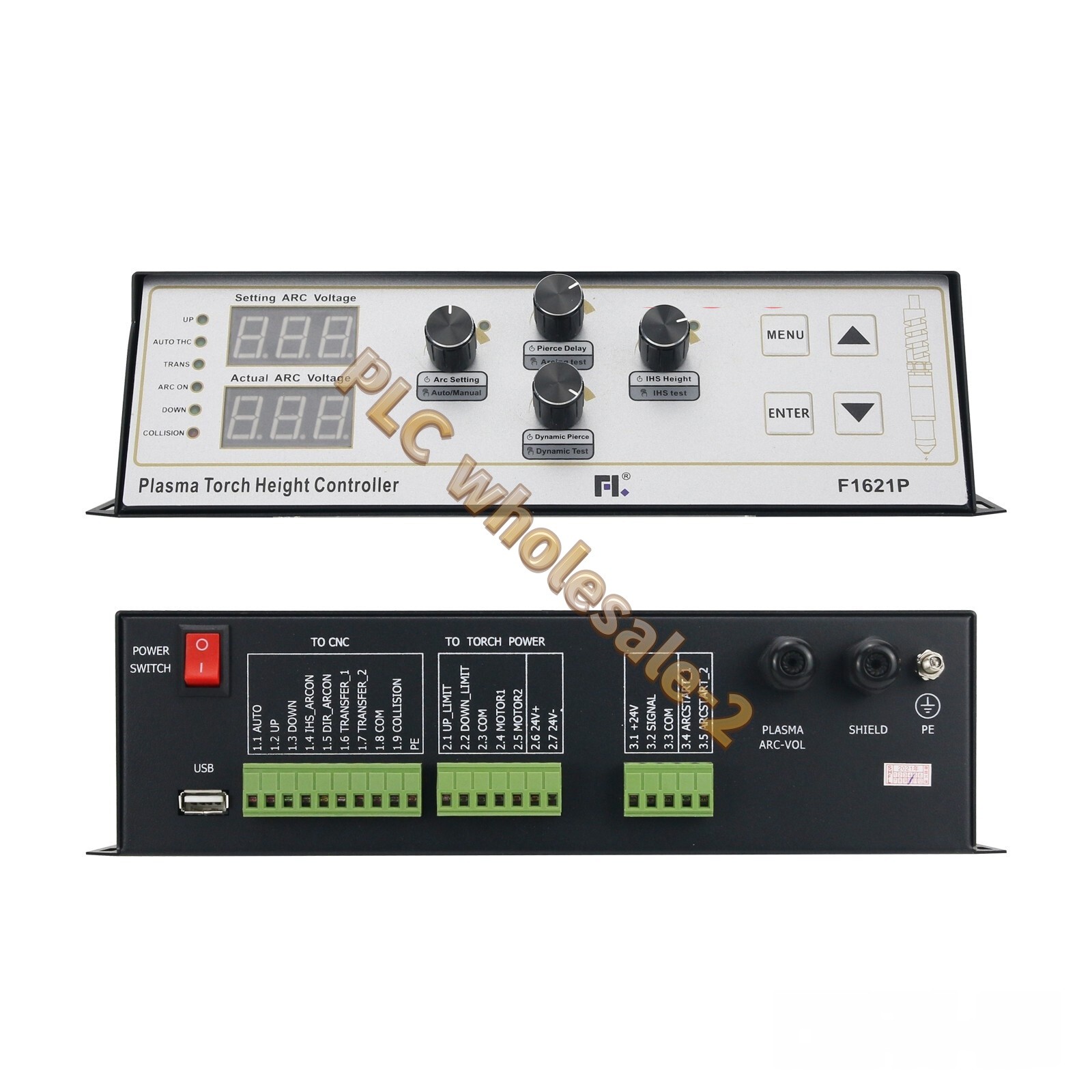 2-Axis CNC Controller + THC+ Lifter 2400mm/min For CNC Plasma Cutting Machine