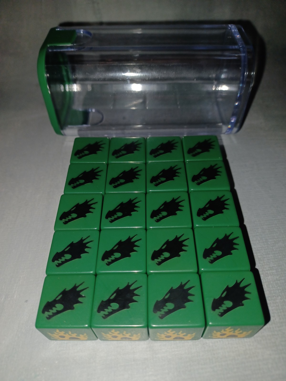 SPACE MARINES 20 Salamander Dice Set #1 Warhammer 40K GAMES WORKSHOP  US SELLER