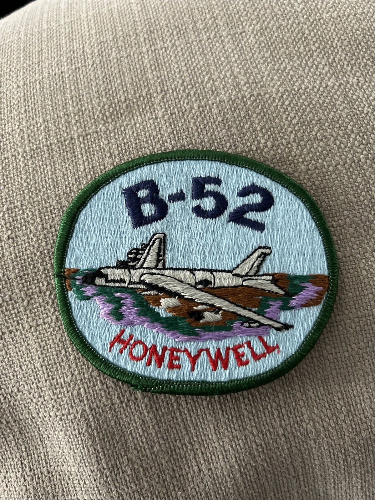 B-52 Honeywell Embroidered Patch