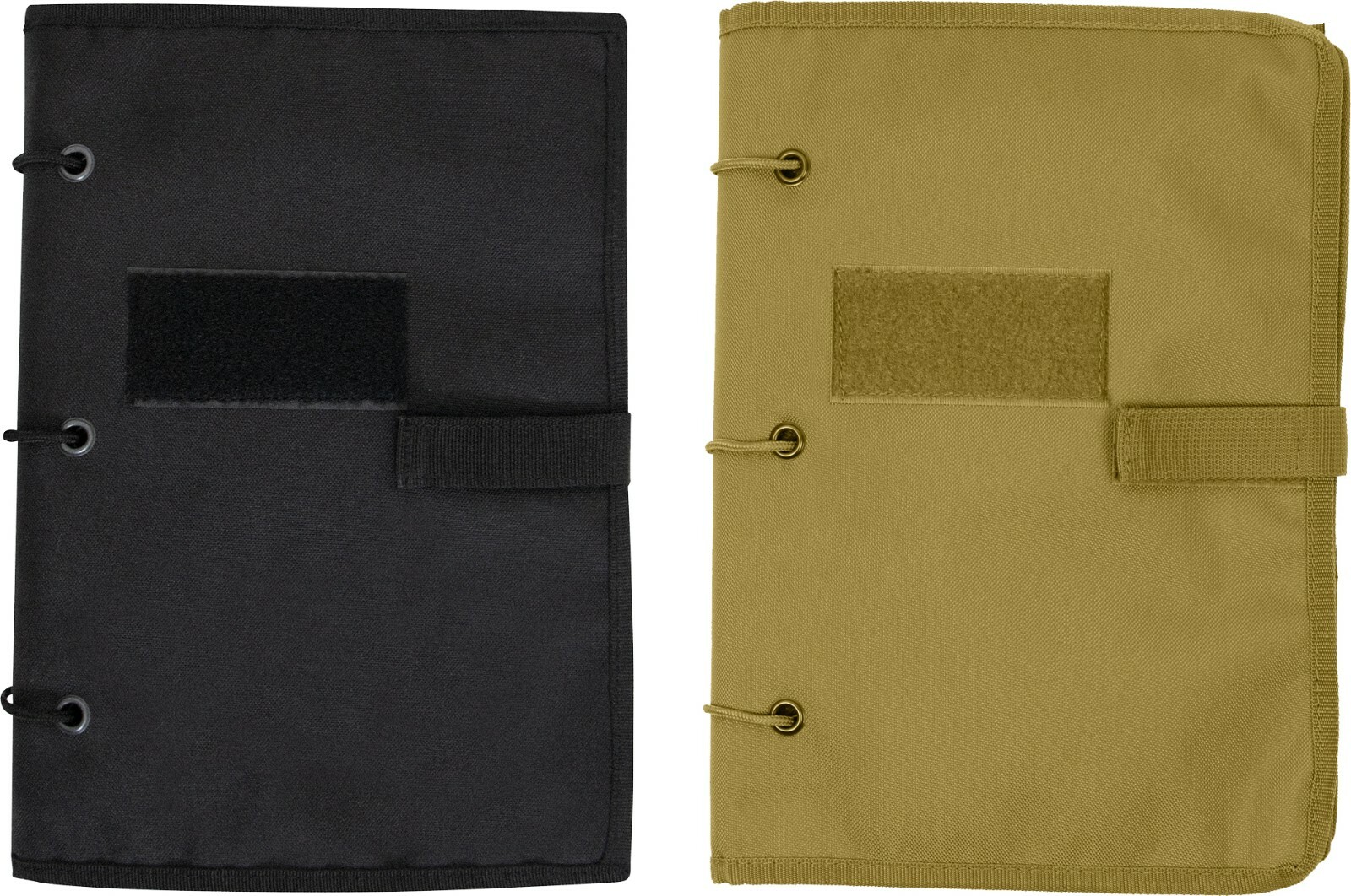 Hook & Loop Tactical Patch Storage Book Collection Holder Morale Case