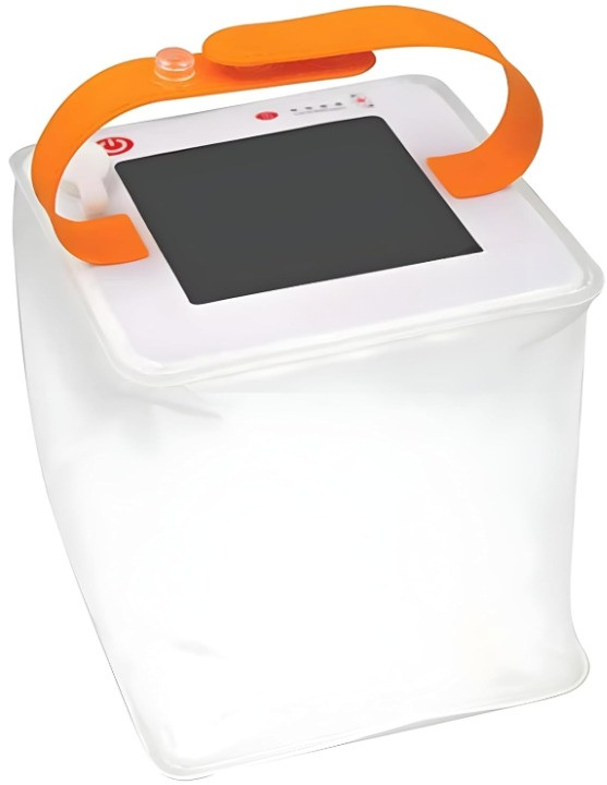 Linterna Solar LED Inflable para Camping Emergencias Senderismo y Viajes, Nuevo