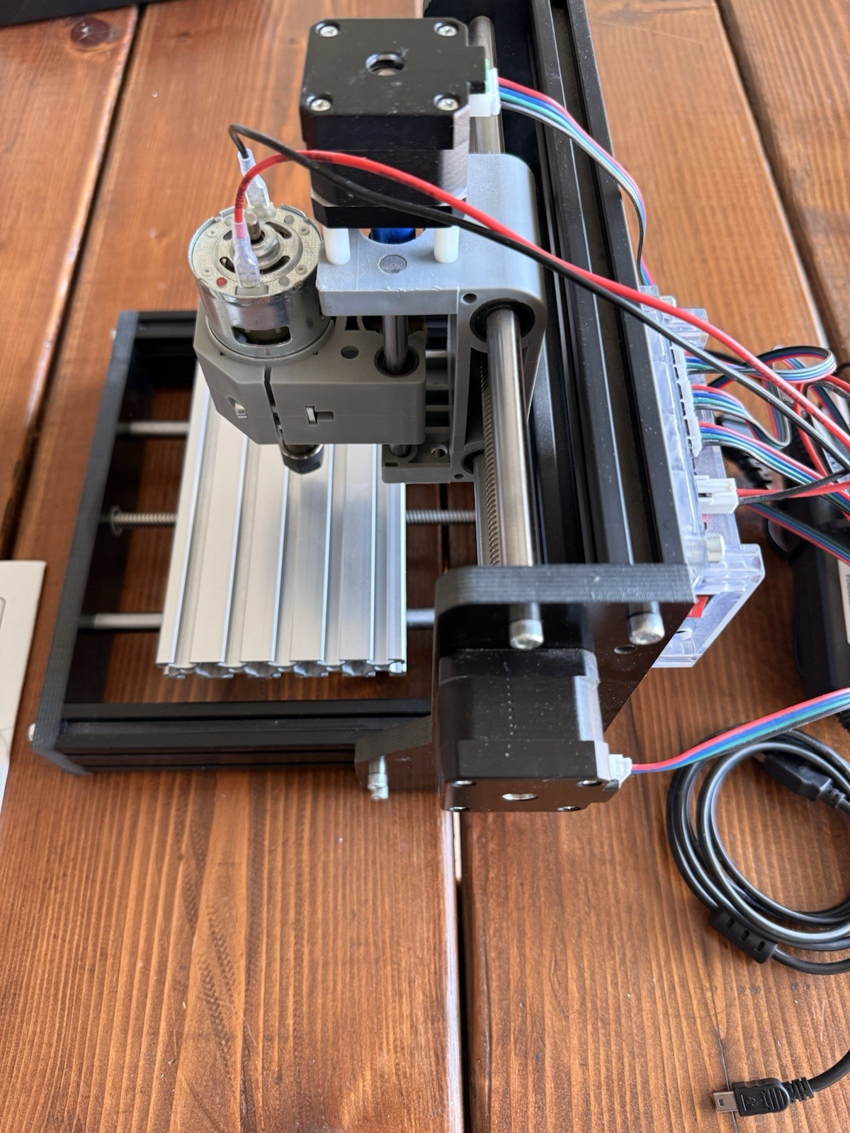 CNC3-3018 Pro Engraving Machine Cables, And Power Source Included.