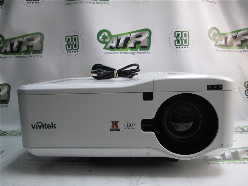 Vivitek DU6675 Projector FHD 1920x1200 Bright Display Tested Good