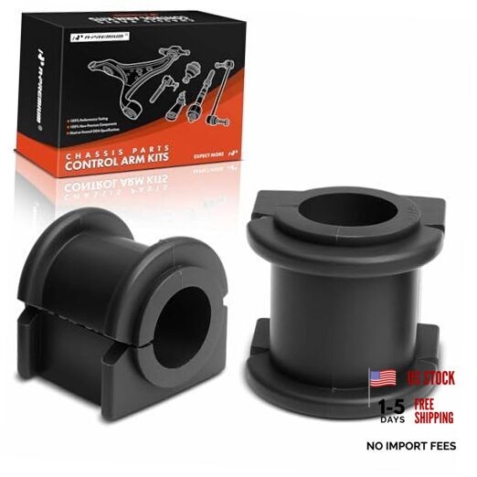 2 x Rear To Frame Sway Bar Bushing Kit, Compatible with Dodge Journey 2009
