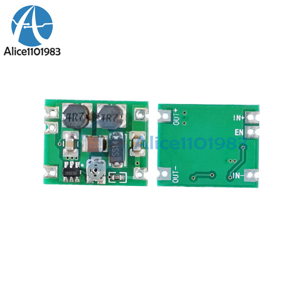 10PCS Mini Automatic Buck-Boost Regulator Module Input DC3V-15V Output DC1V-15V