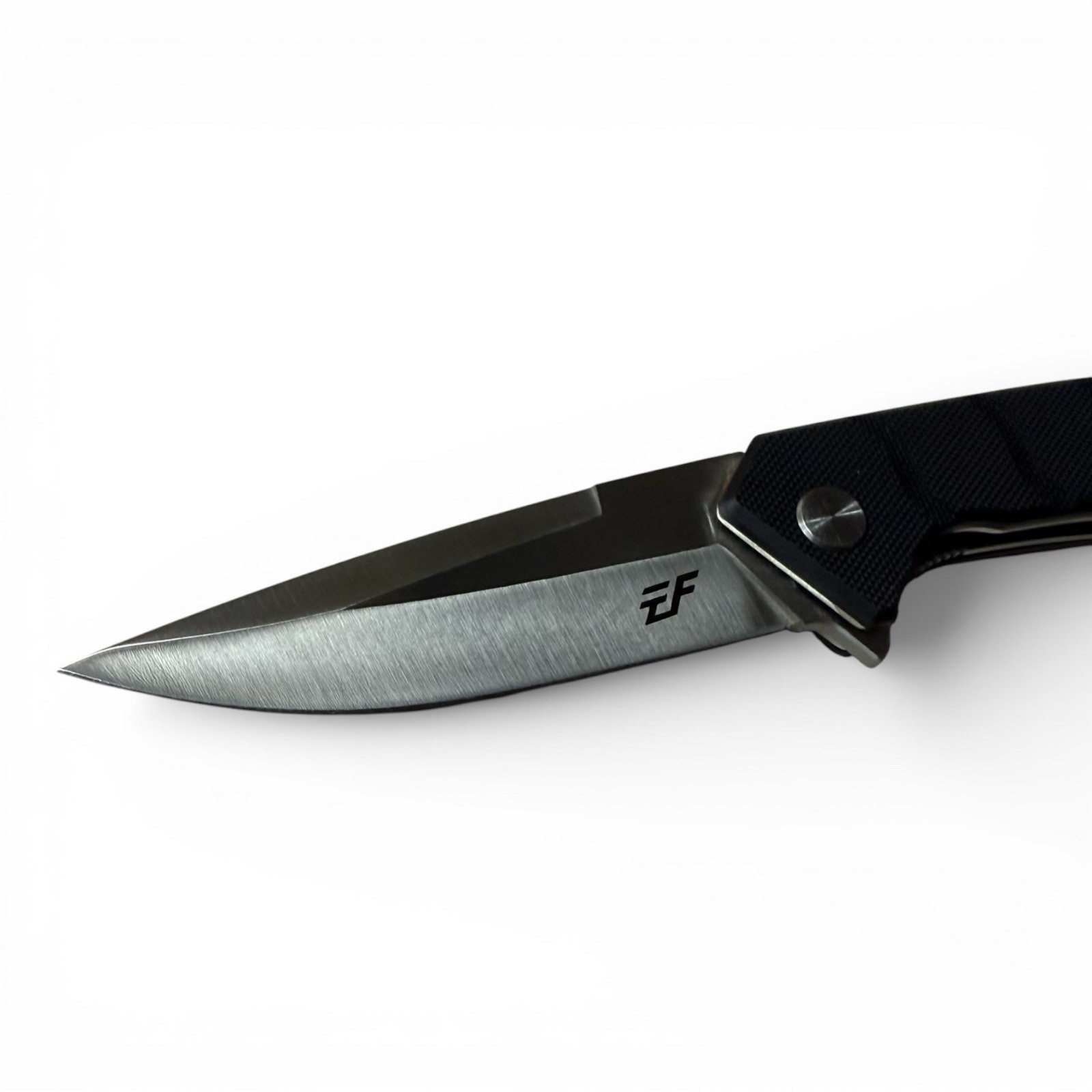 Eafengrow EF 234 Tactical Knife G10 Handle D2 Blade Black New + Free Folder