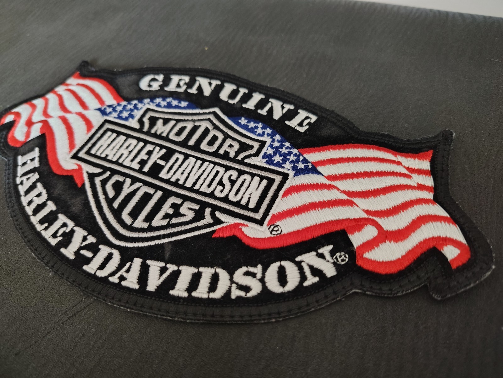 Harley Davidson Patch Large 10x5