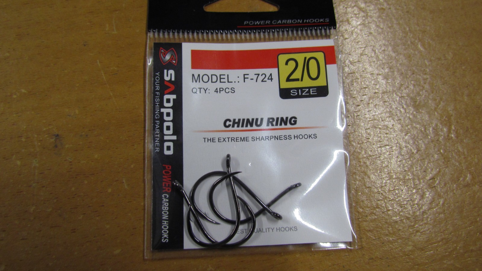 TronixPro T73 Chinu Ring Hooks Size 2/0 x 4 Hooks