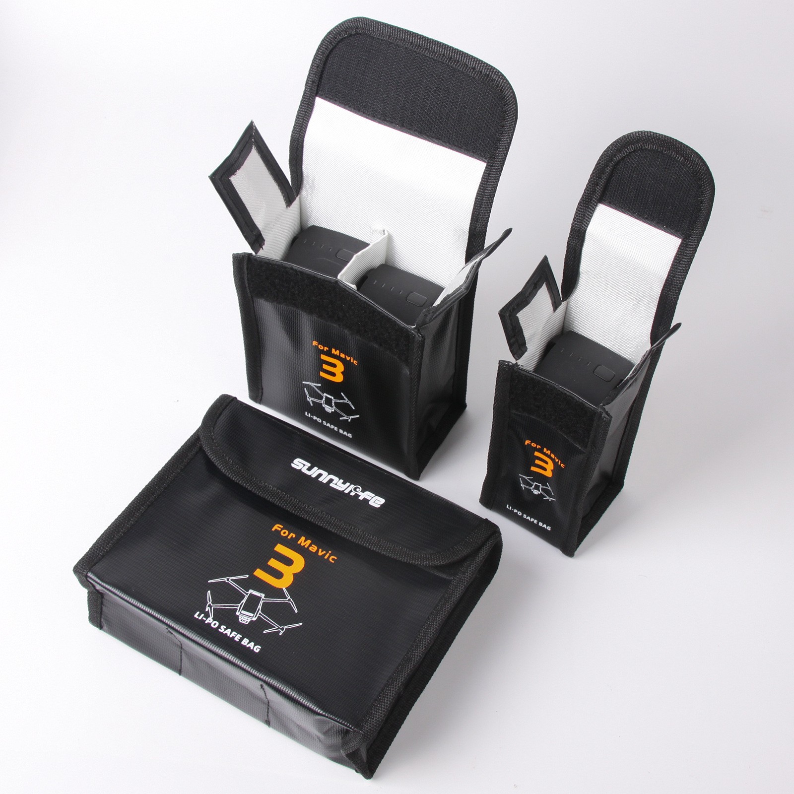 Storage Protection Bag For Mavic3 Pro Battery Explosion-proof Bag Mavic 3Classic
