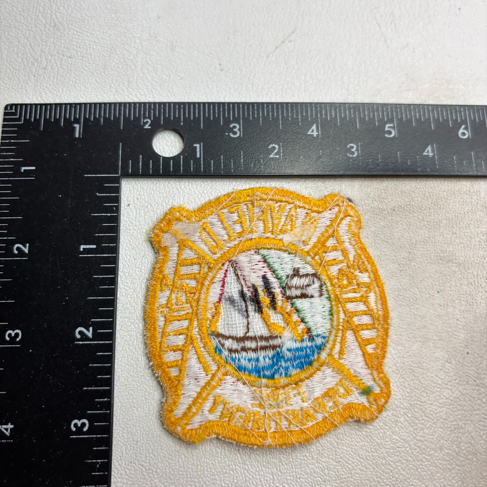 Vtg BAYFIELD Fire Department Patch (Firefighter) Patch 64SR