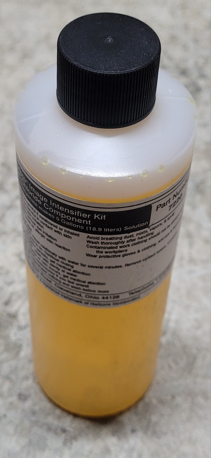 Metalphoto 7220 Image Intensifier Gold Chloride Makes 5 Gallons