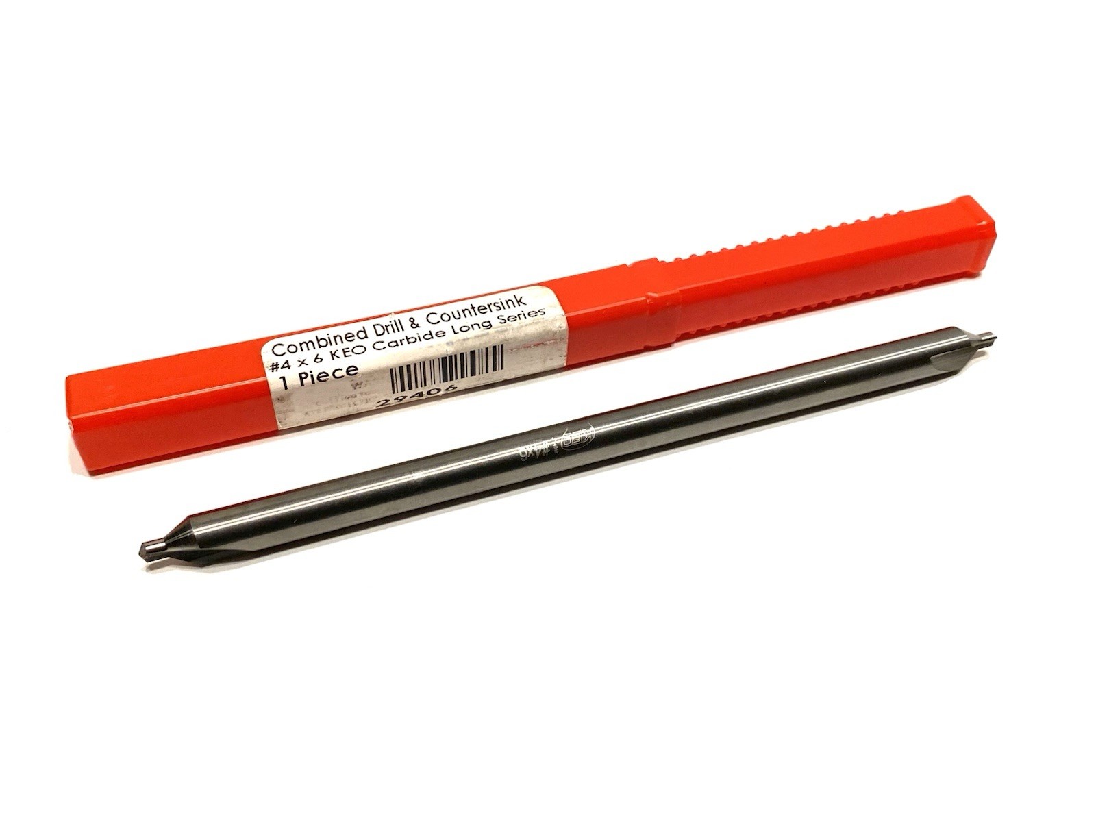 KEO CUTTERS #4 X 6” Carbide Combine Drill & Countersink Long Series