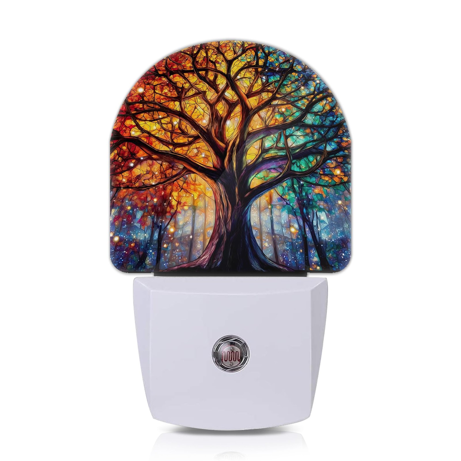 Tree of Life Night Light,Shining Brightly Plug in NightLights with Dusk to Da...
