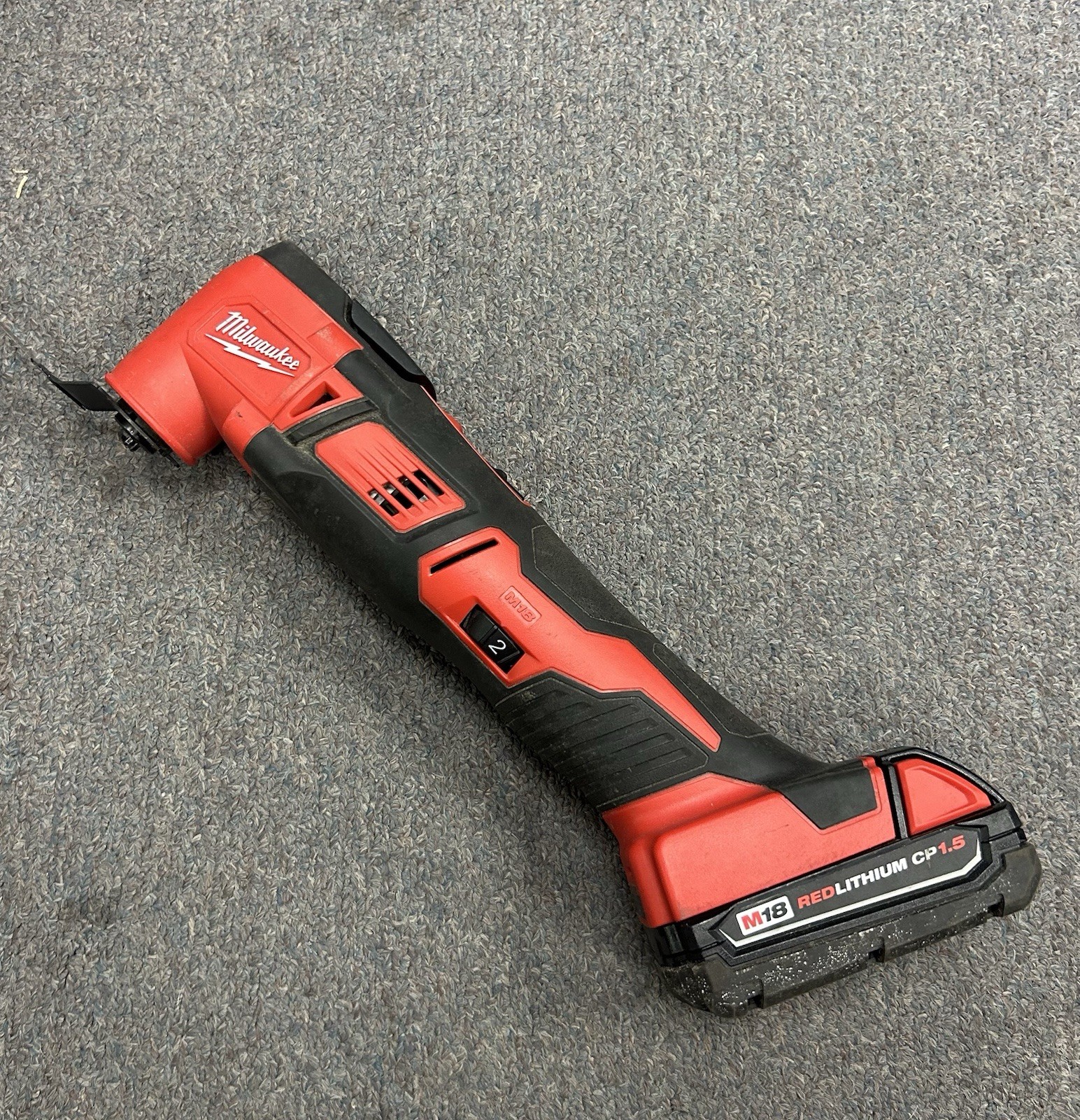 Milwaukee 2626-20 M18 Multi Tool W/ Blade & 1.5ah Bat - “JK” Engraving