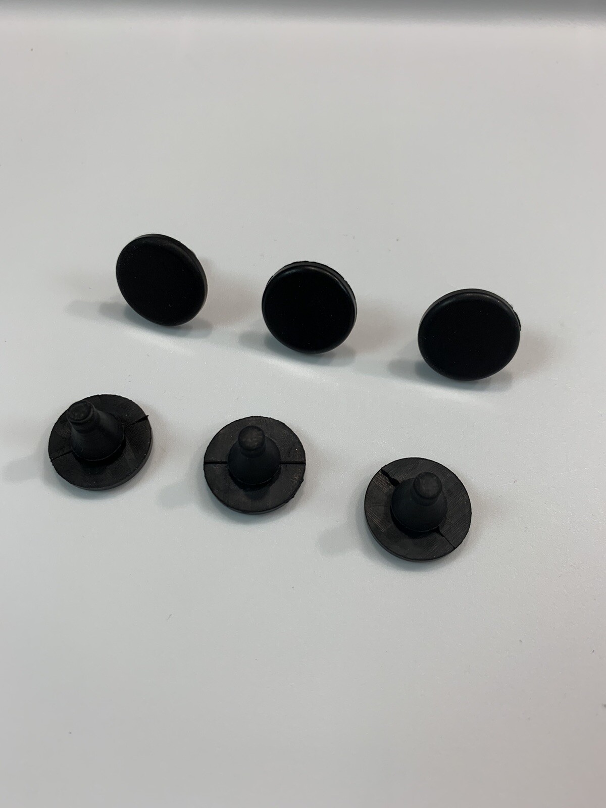 1941 - 1948 Chevy Pontiac Car, 1947 - 54 GM Truck Hood Side Rubber Bumper Kit 6x