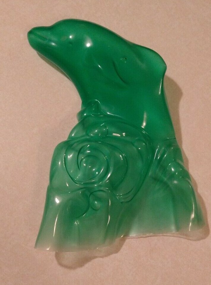Ornamental Ice Mold Porpoise Party Decoration rubber vision 2000 has instruction