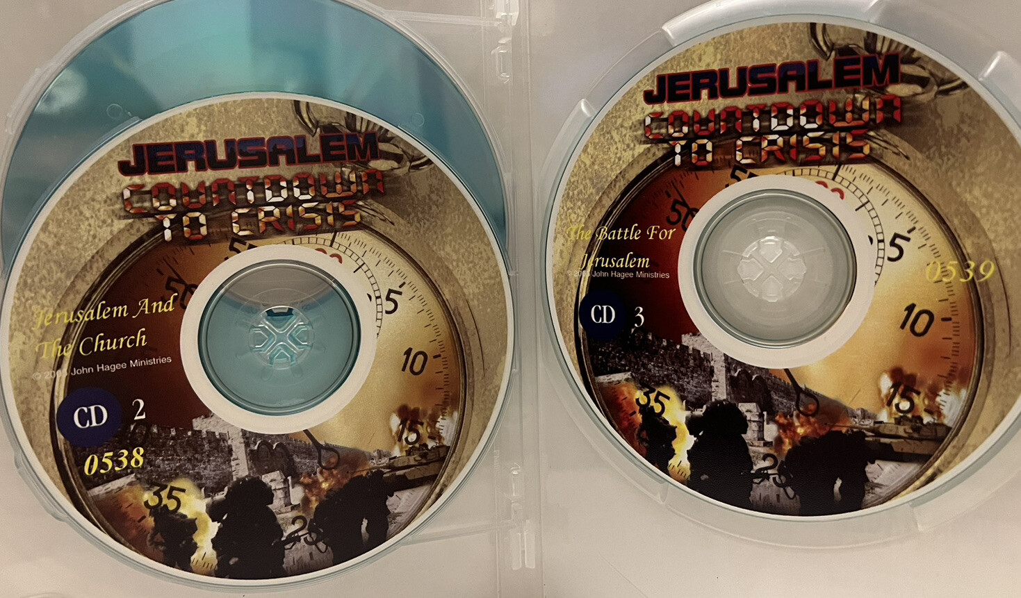 Jerusalem Countdown To Crisis 3-CD Series By John Hagee