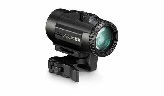 Vortex Micro 3x Magnifier w/ Quick Release Flip Mount V3XM
