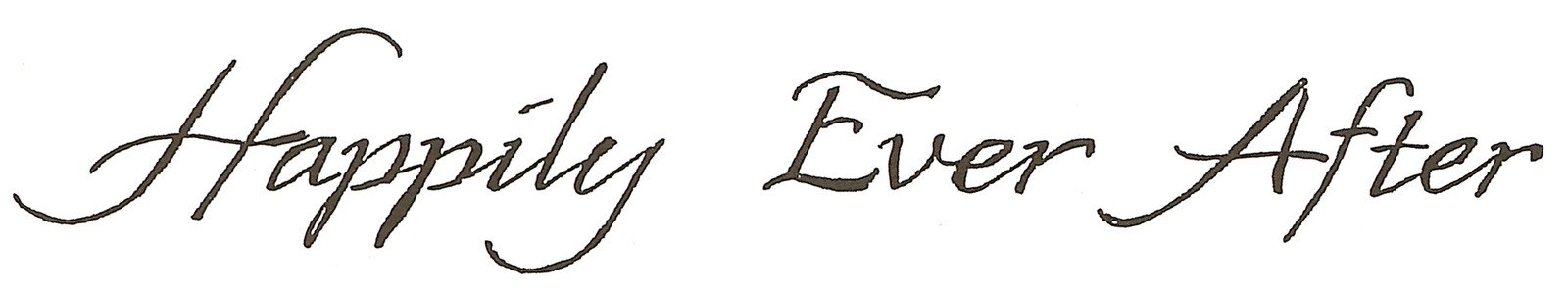 Happily Ever After Wood Mounted Rubber Stamp NORTHWOODS Rubber Stamp - H6107 New