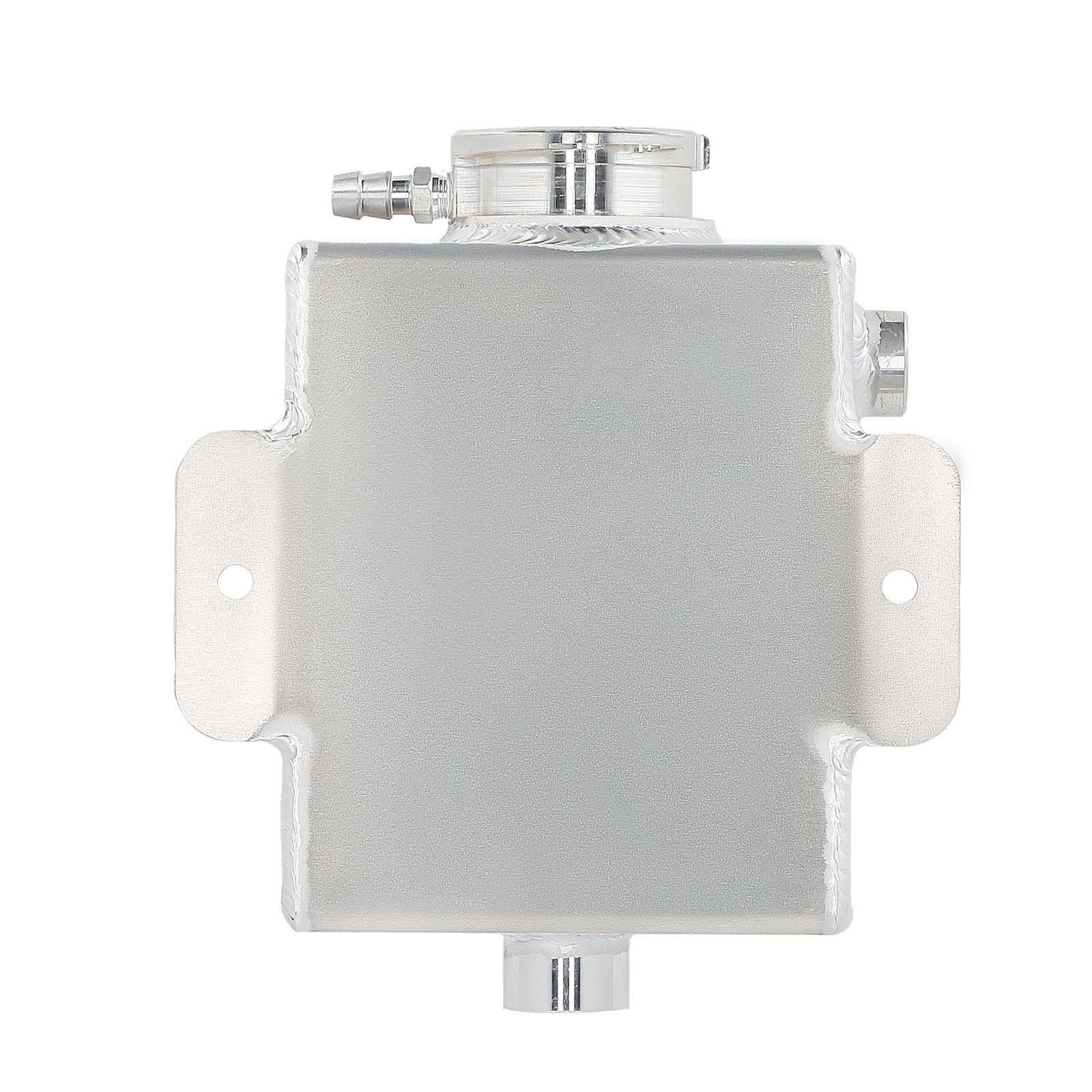 1.25 QT Universal Aluminum Radiator Coolant Expansion Overflow Tank Reservoir