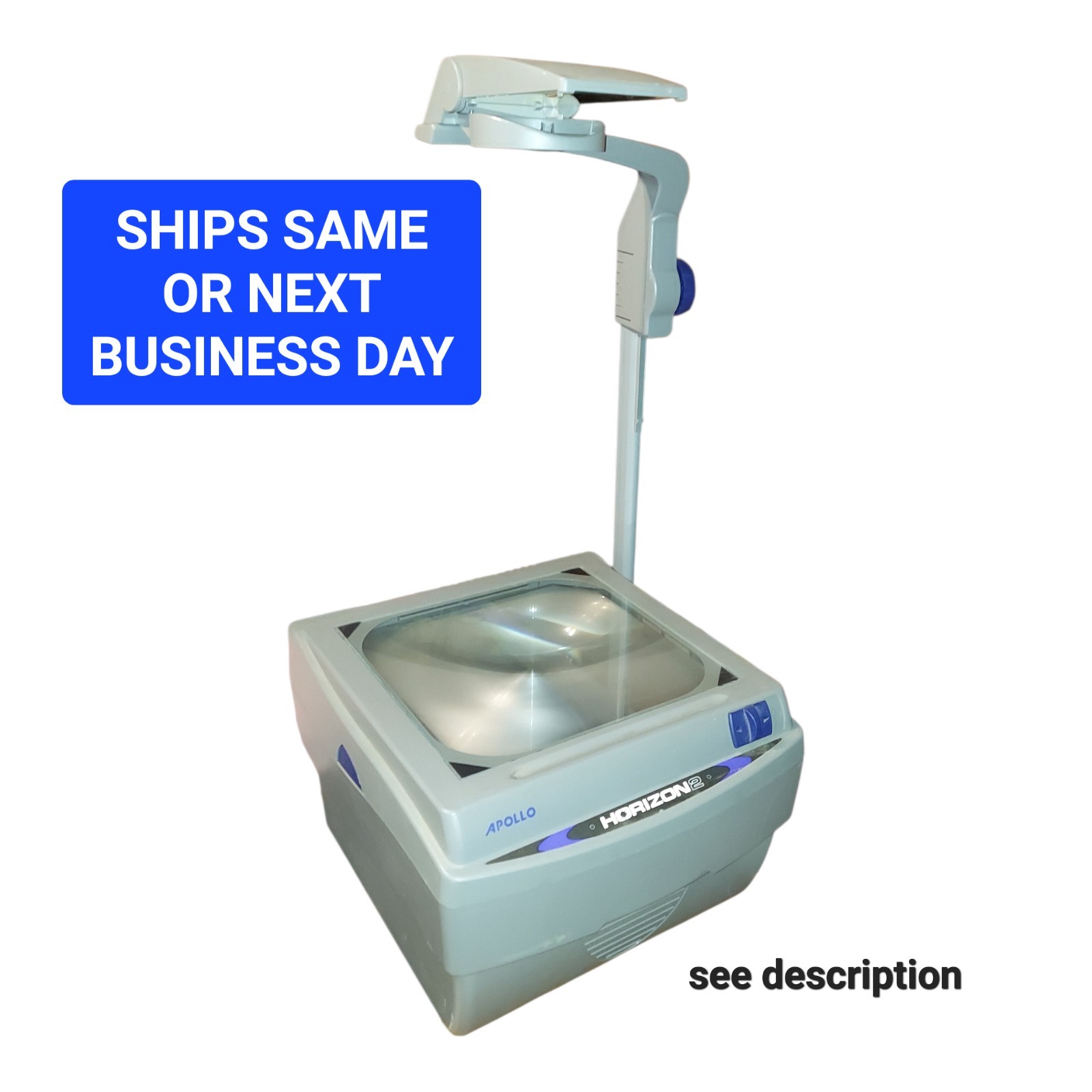 Read Apollo Horizon 2 Overhead Projector Series 16000 Tested  Made In The U.K.