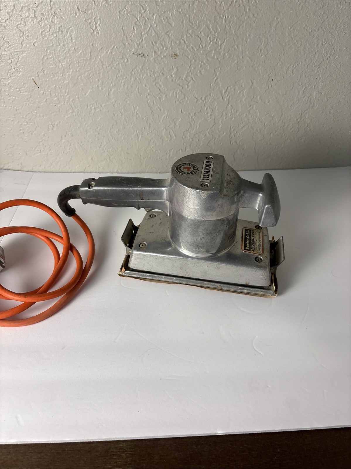 Vintage Porter Cable 25th Anniversary Model 505 Commemorative Heavy Duty Sander