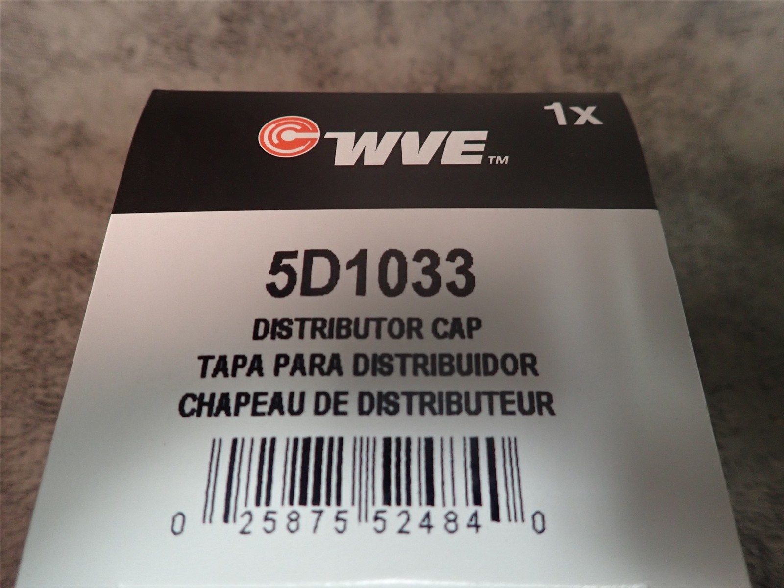 NEW WVE 5D1033 Distributor Cap (BN90)