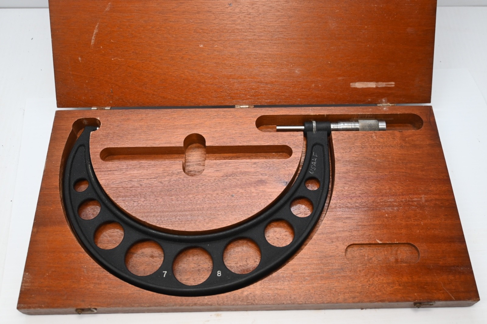 Brown & Sharpe 7-8" Made in USA Large Caliper Measuring Tool