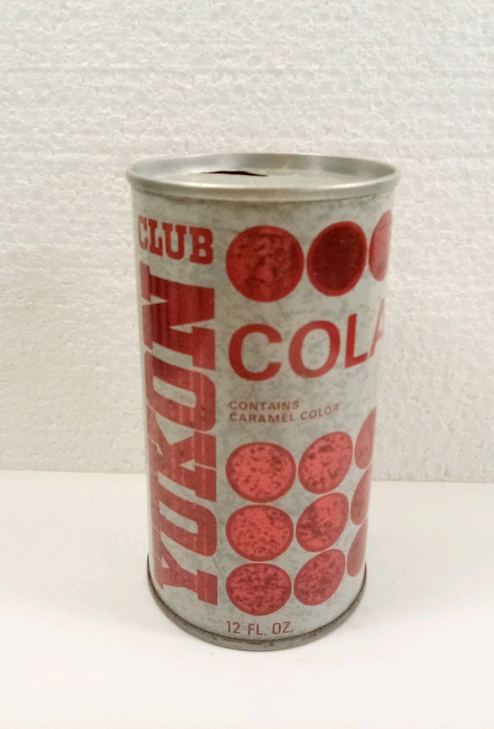 Vintage 70s Steel Pull Tab Soda Can/ Yukon Club Cola