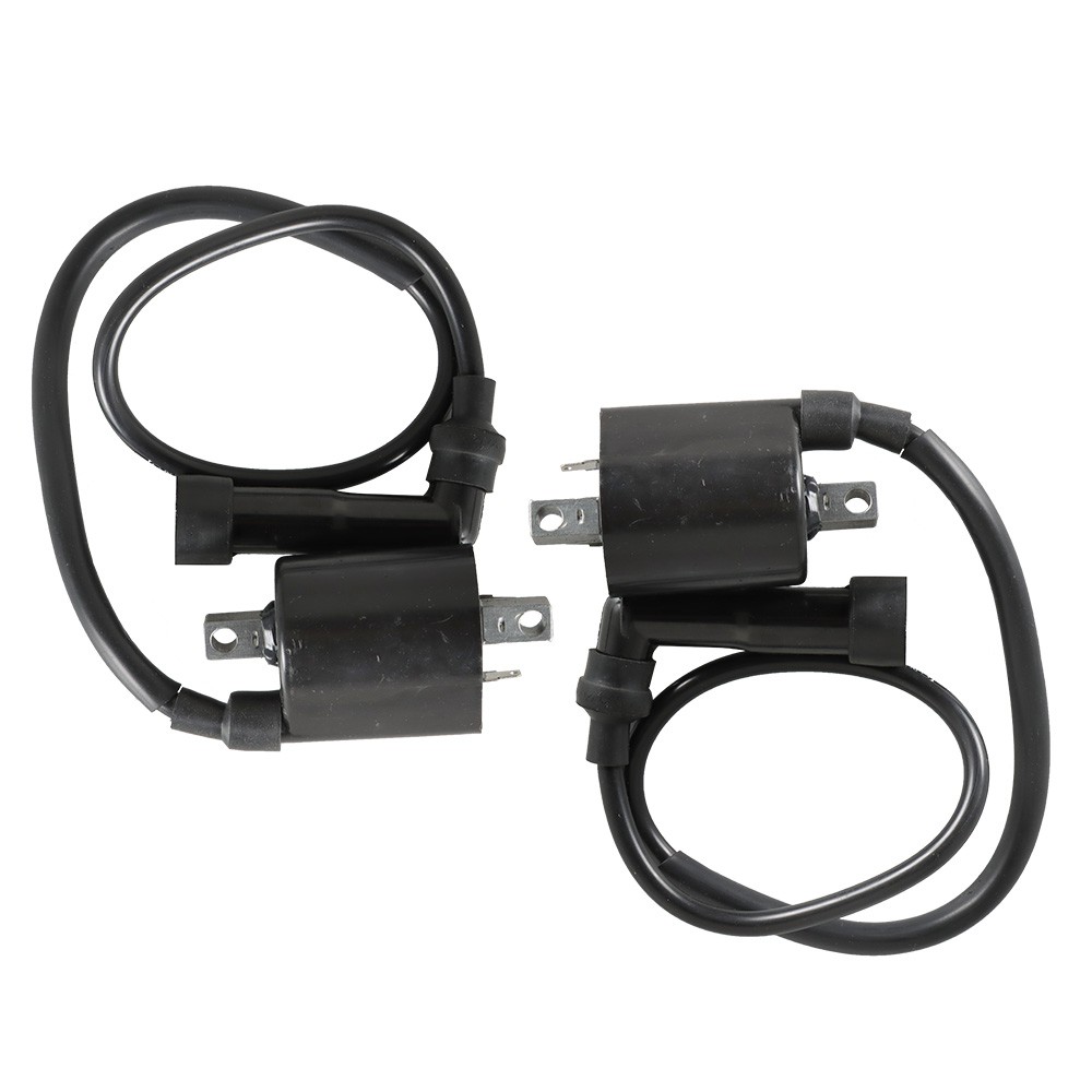 2 × Ignition Coils 42X-82320-70-00 For Yamaha Virago XV700 XV750 XV1000 XV1100