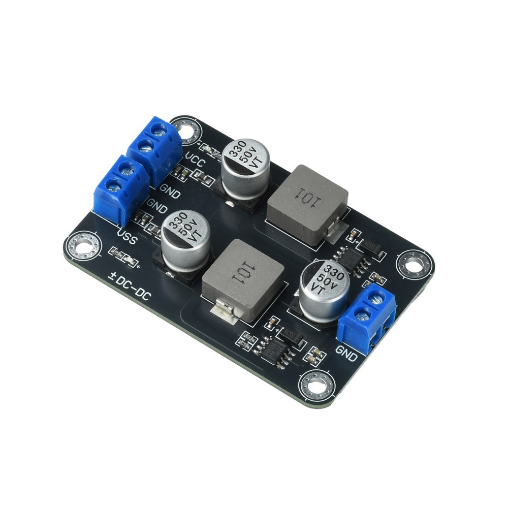 TPS5430 DC-DC Step Down Power Module 6-30V Input to ±5V Dual Output Low Ripple