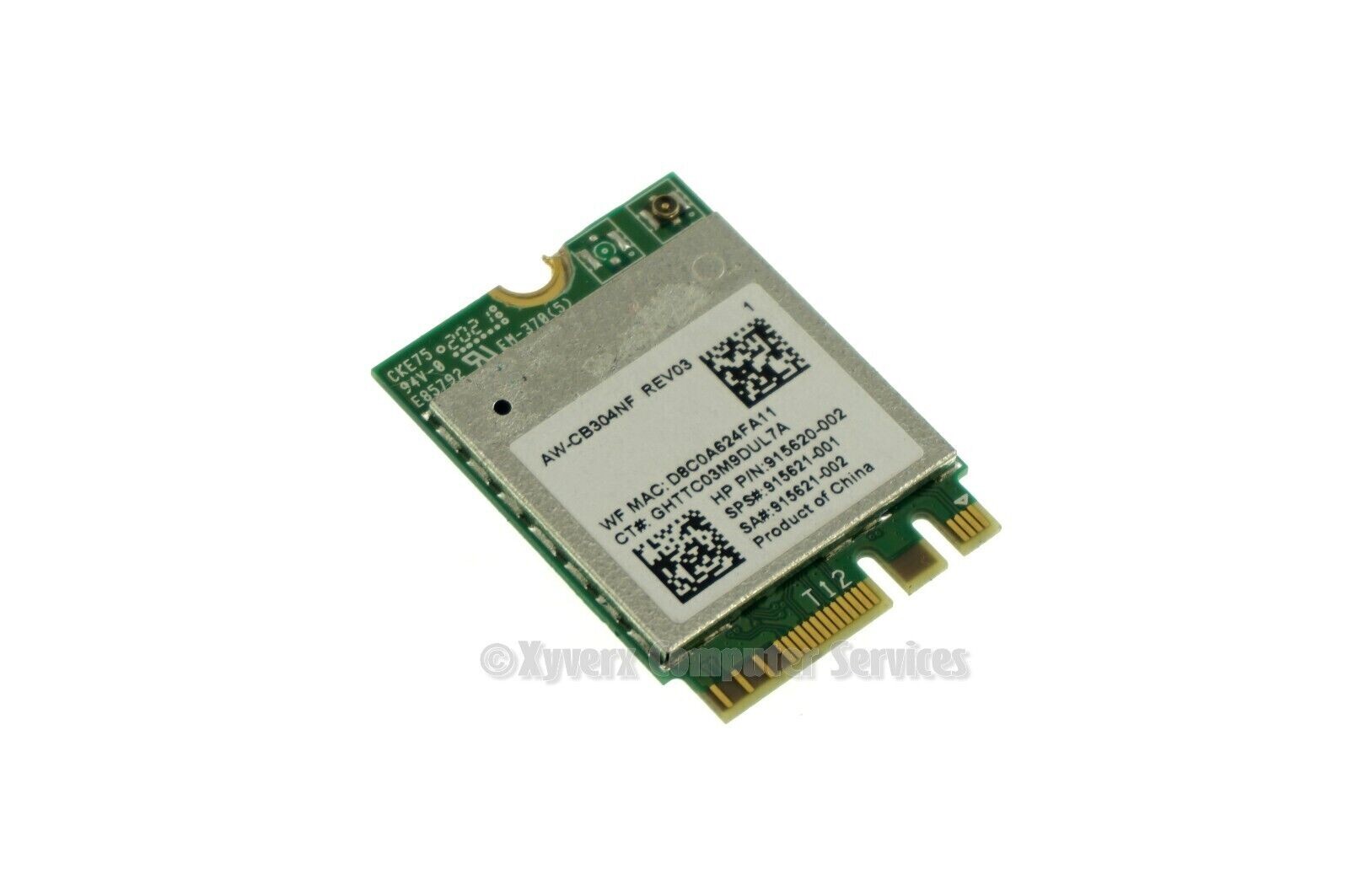 915620-002 RTL8821CE AW-CB304NF GENUINE HP WIRELESS CARD 15-DW 15-DW0083WM(CB77)