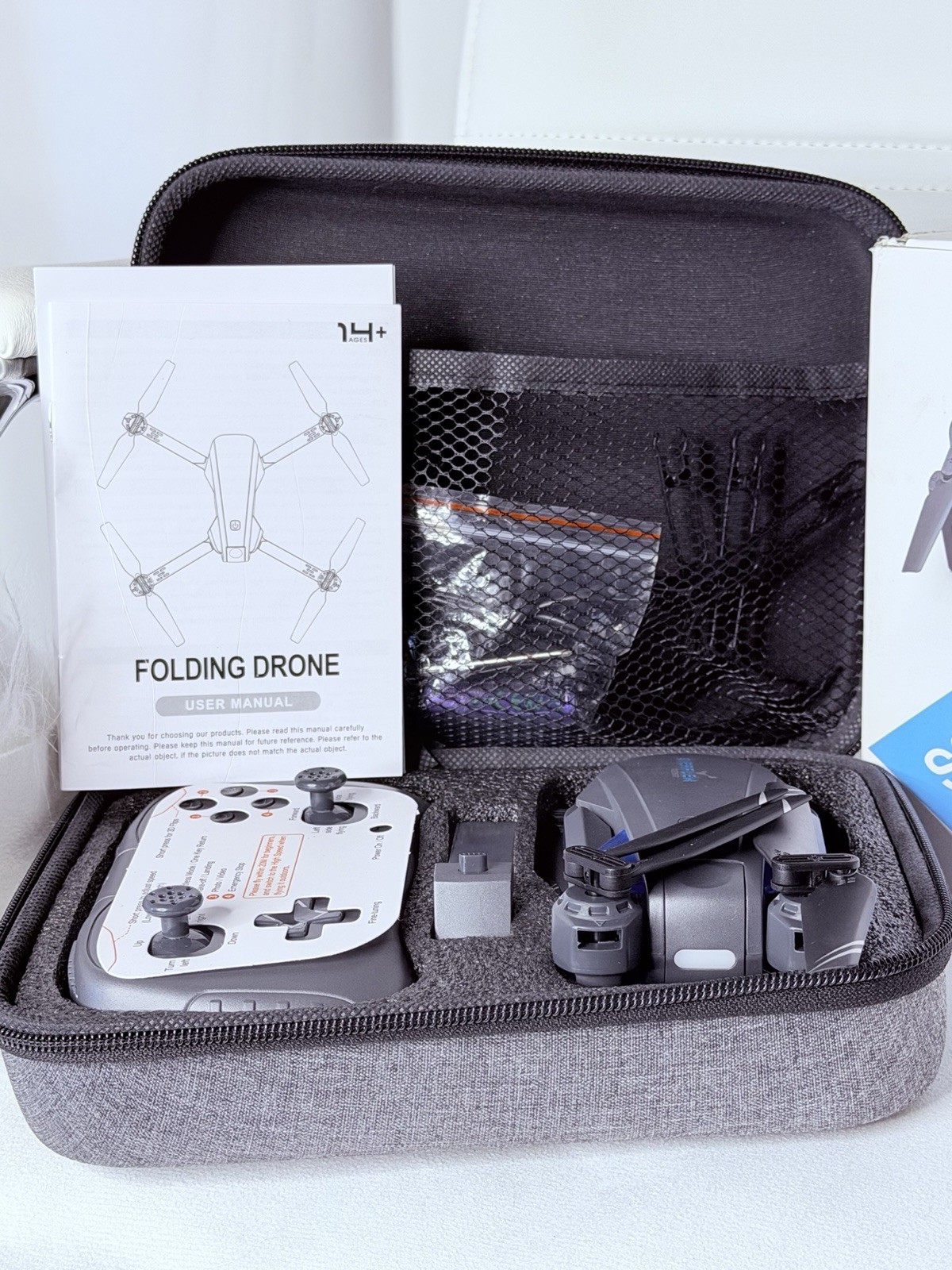 OVERFLYEN S20 Foldable Drone Quadcopter With Camera Visual Positioning Toy Grade