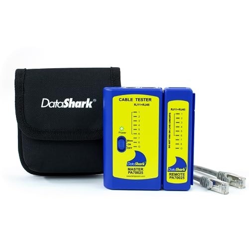 DataShark PA70025 Network Cable Tester - Cable Mapper - Check Continuity LAN