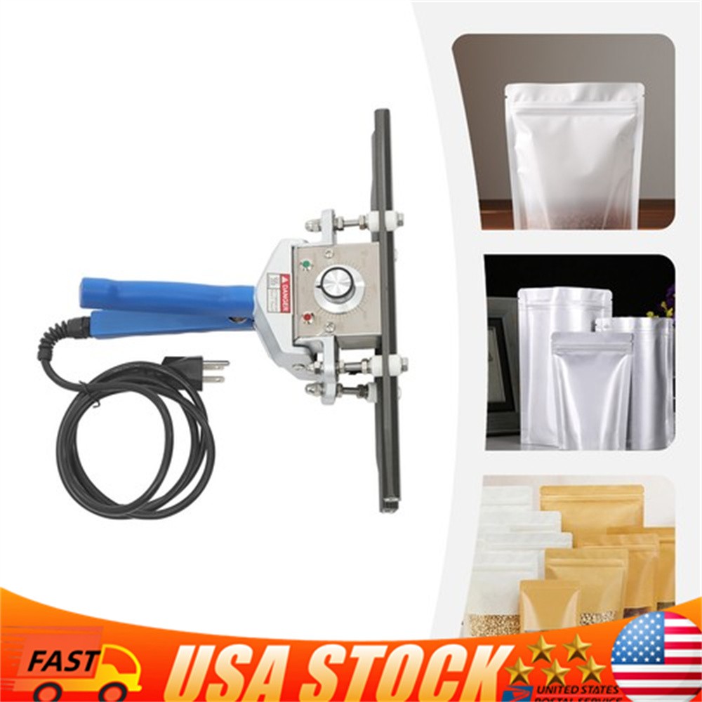 Electric Portable Hand Held Heat Sealer Bags Heat Sealing Machine 0-300°C 500W