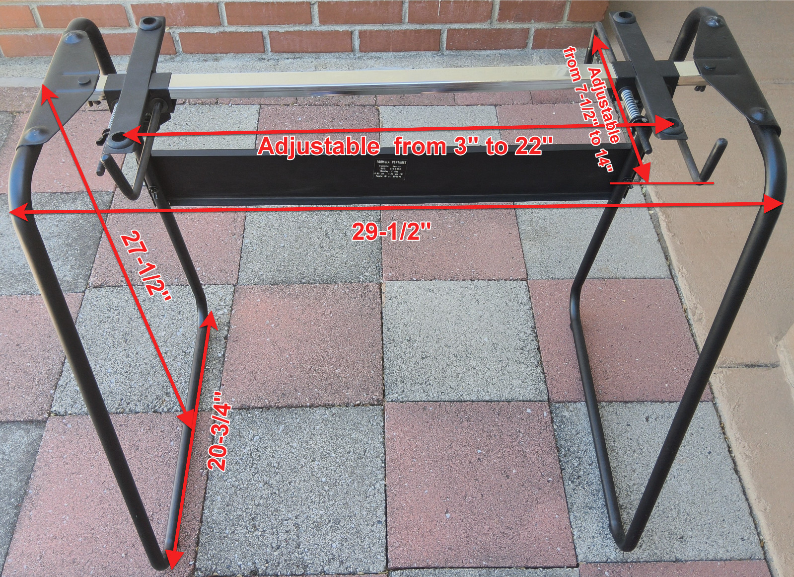 Adjustable Table Style Electronic Keyboard Stand. Fits Most Portable Keyboards