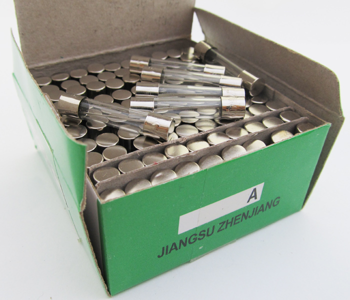 100Pcs 6x30 Fast Blow Glass Fuse 6mmx30mm 250V F0.25A-F25A Fast Blow Fuses