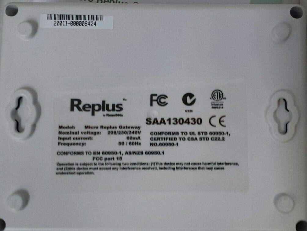 RENESOLA MRG MICRO REPLUS GATEWAY SCREEN DISPLAY Solar Inverter Monitor 208-240V