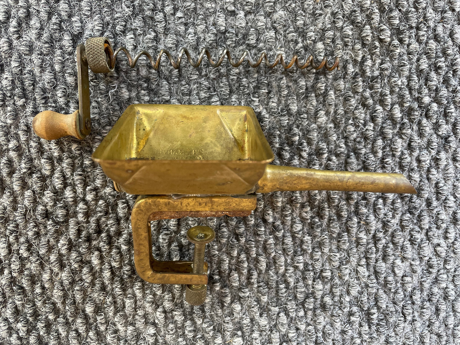 Antique Crescent Marvel Brass Cigarette Maker USA Rare