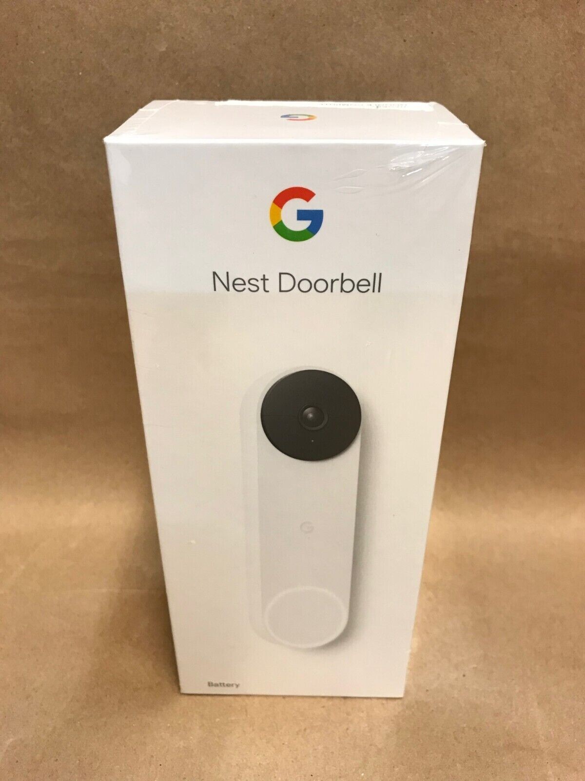 Google Nest Doorbell Battery Snow - Works w/ Nest and Google Assistant - SEALED!