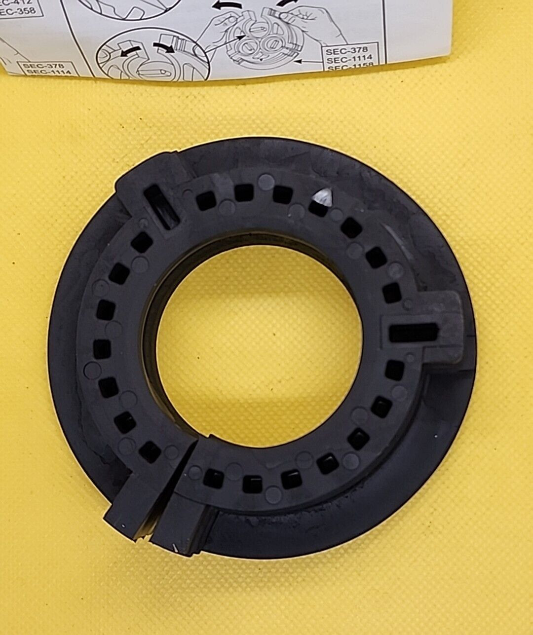 ANDREW SEC-1158 SNAP-SEAL ENTRY CUSHION 1X1 5/8" KIT OF ONE [RB 8]