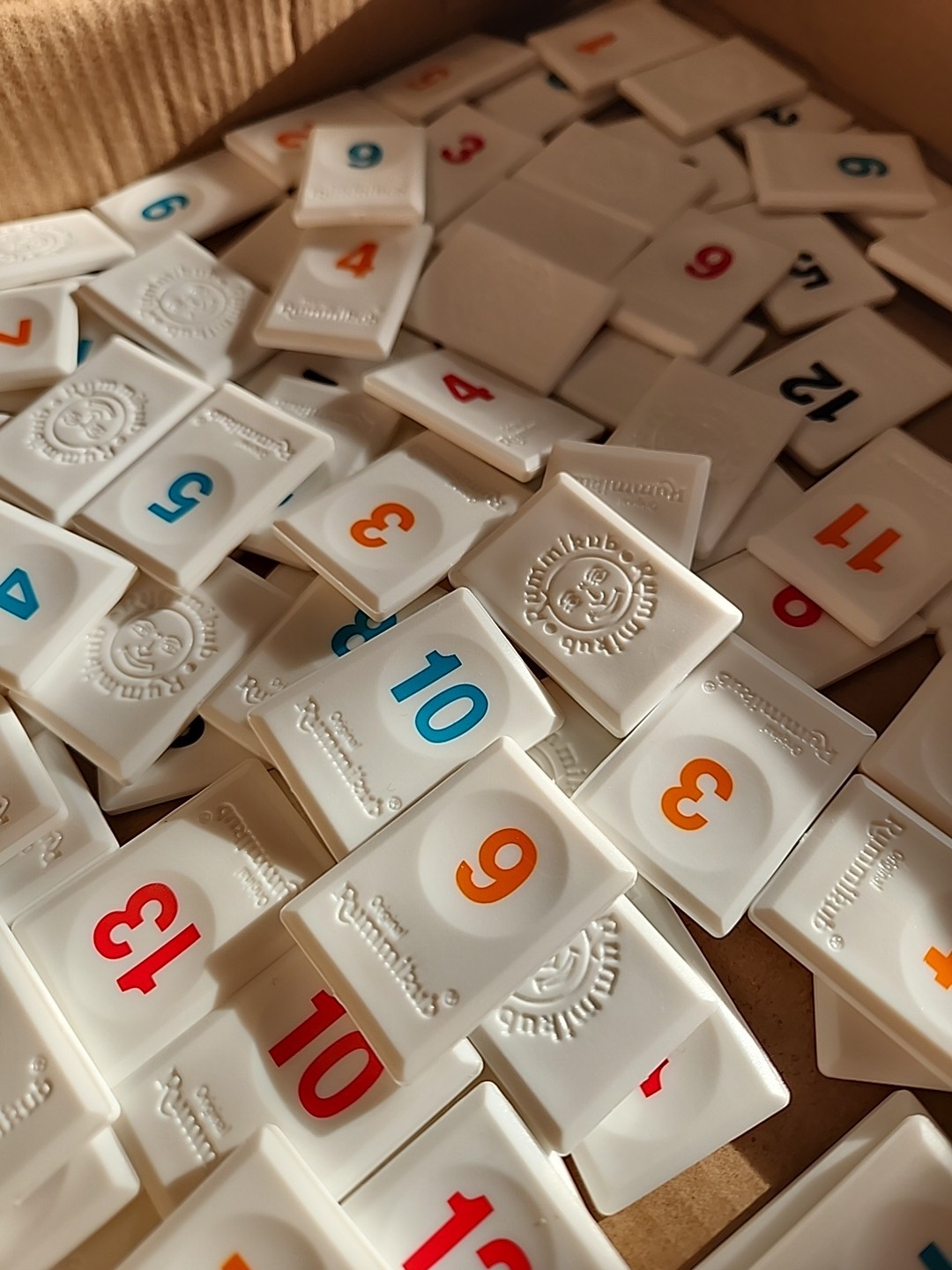 Rummikub 2020 Classic White Replacement Tiles U pick