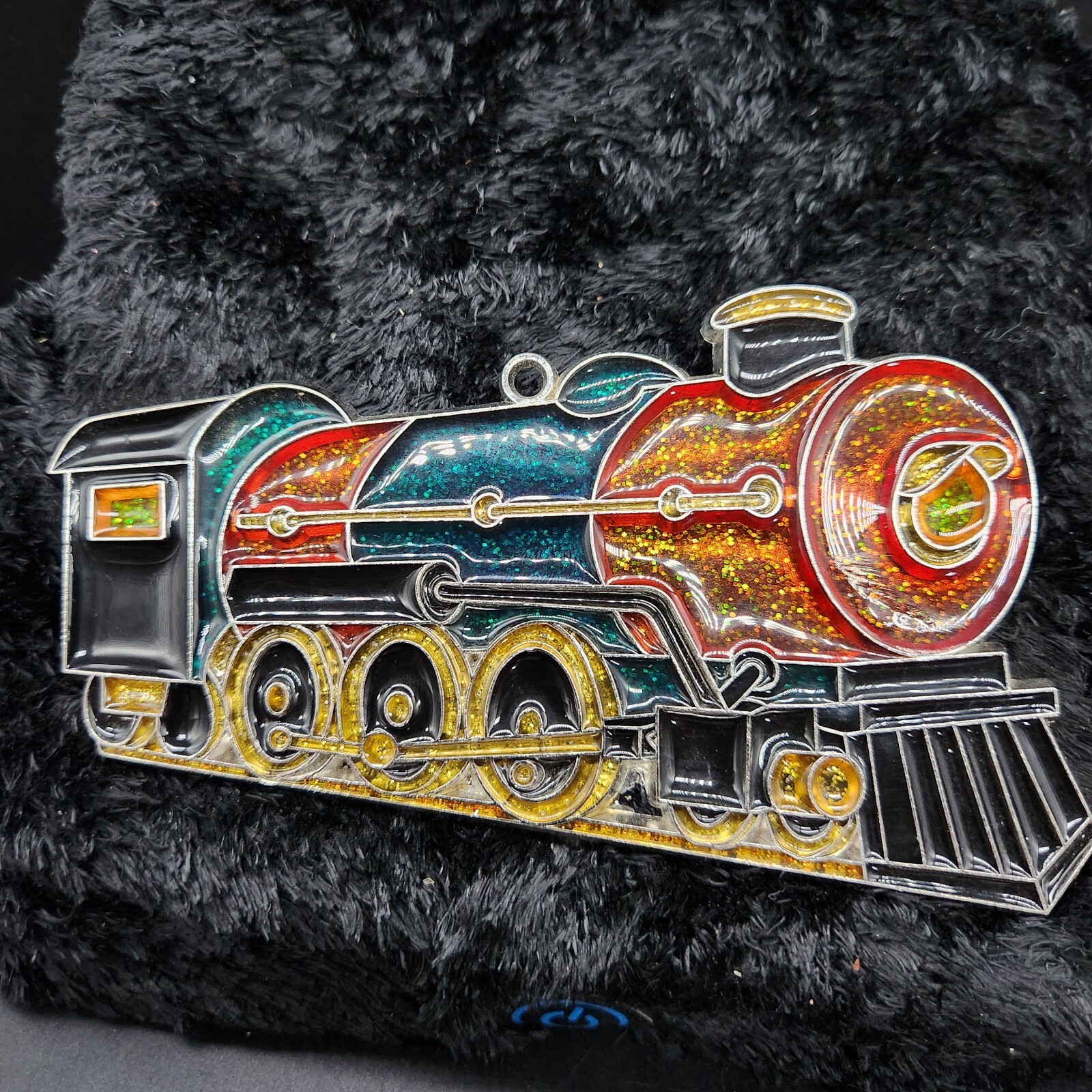 Vintage Resin Sun Catcher Train Engine Locomotive