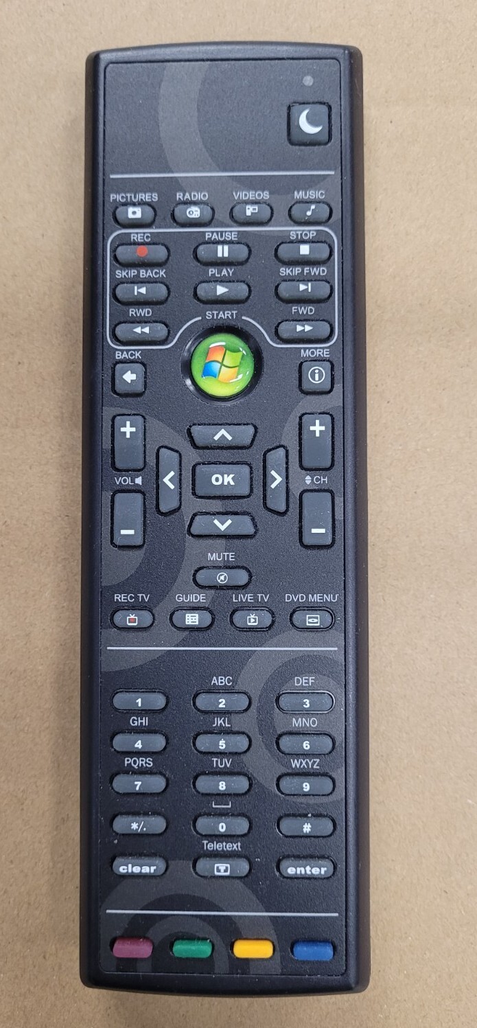 Diamond Multimedia Media Center PC Remote Control RC-118 Black Free Shipping